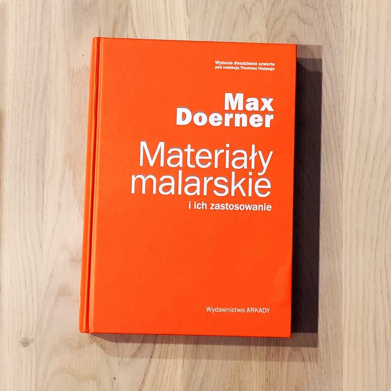 Materiały malarskie i ich zastosowanie. Doerner Max.