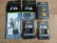 JRC Components uchwyt Garmin, zębatki, zaworki i zaślepki