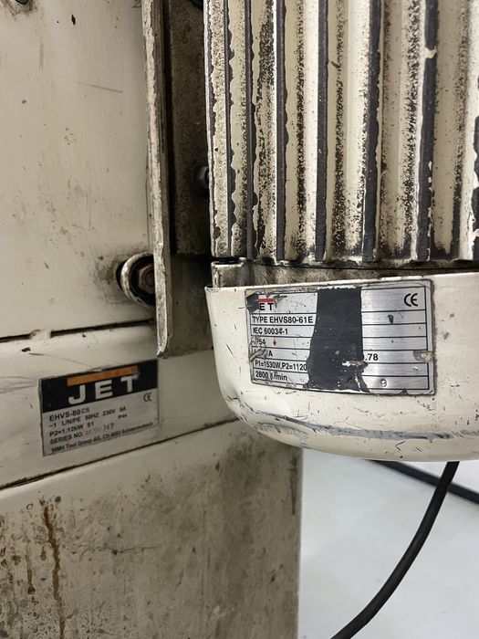 Lixadora de cinta JET EHVS-80CS