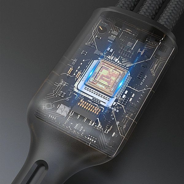 Kabel z ładowarką do Apple Watch Dudao A12Max+ PD 100W 3w1: USB-C Ligh