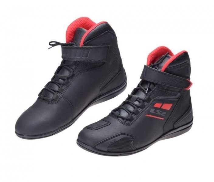 NOWE !!! BUTY Motocyklowe LS2  GARRA MAN Black Red