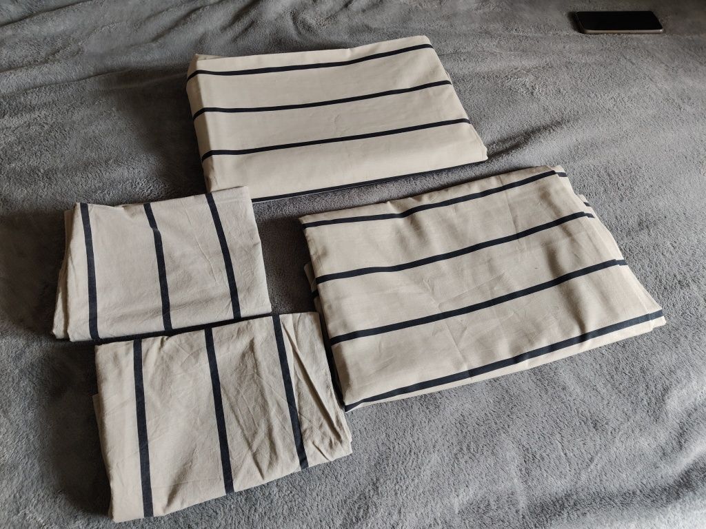 H&M pościel 160x200 poszewki kołdra +poduszka