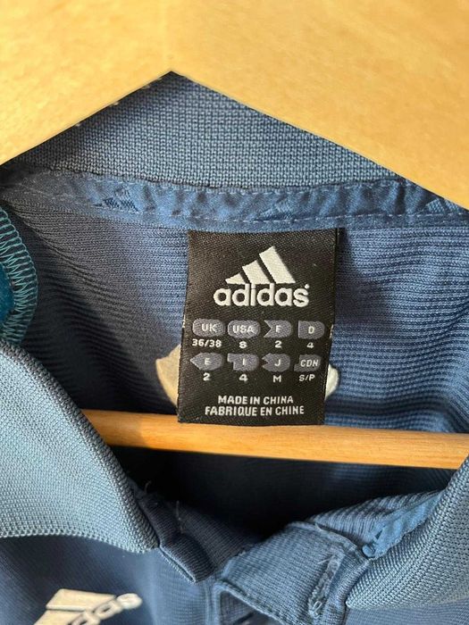 2004/2005 Olympique Marseille Adidas Polo Shirt Vintage Jersey - Small