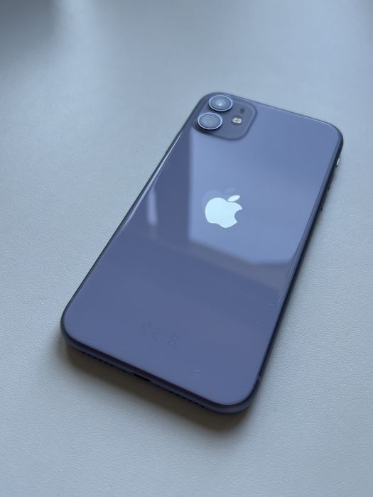 Apple IPhone 11 64GB fioletowy purple + oryginalny kabel lightning