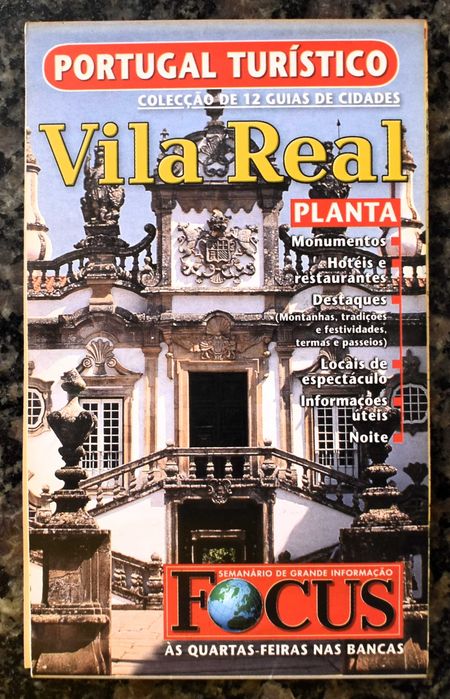 Portugal Turístico (Guias de Braga, Vila Real, Tomar e Lisboa)