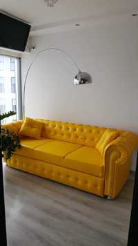 Sofa chesterfield rozkładana