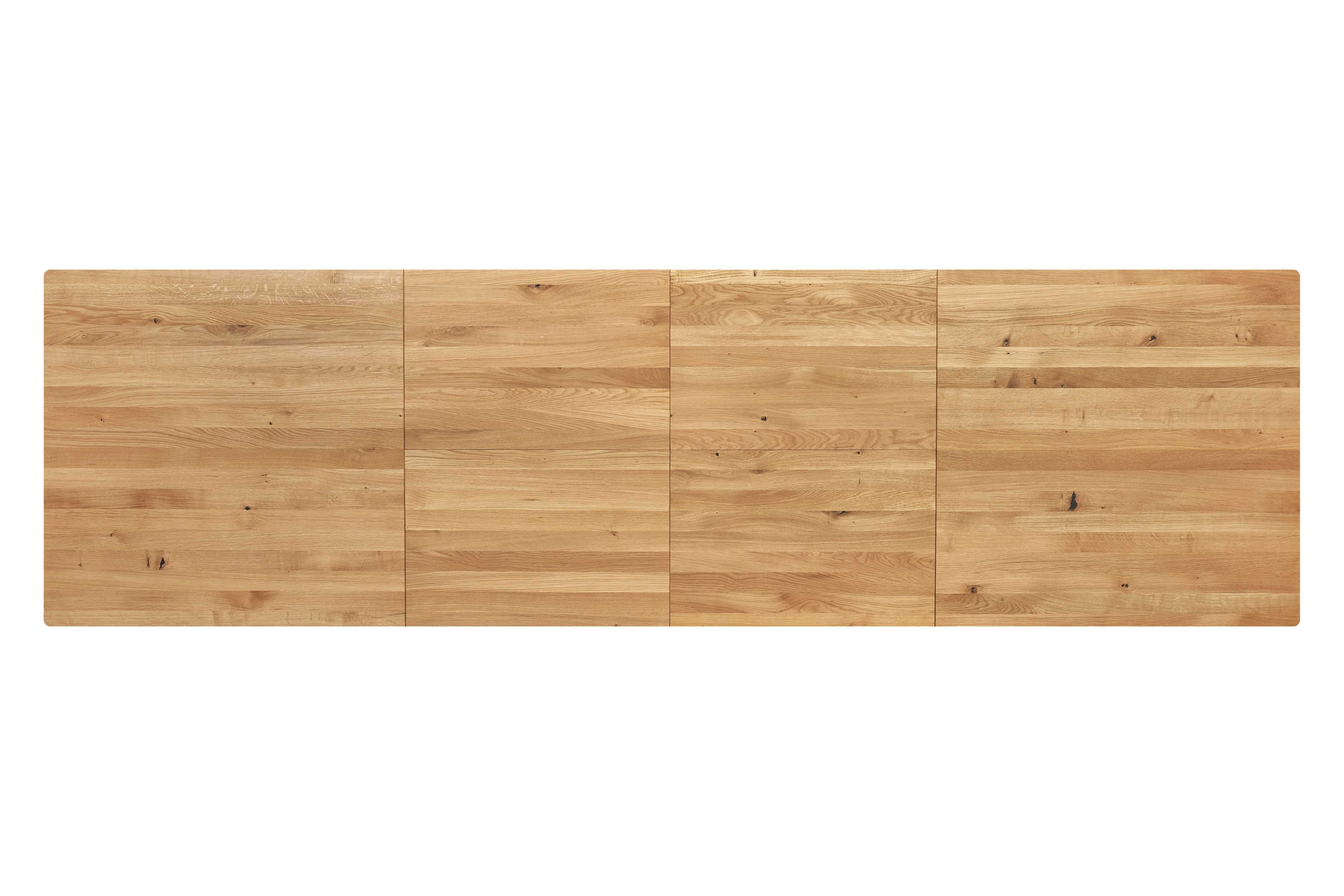 STÓŁ ROZKŁADANY 180/245/310x90 cm Lite drewno dębowe BGM24.pl B 8716