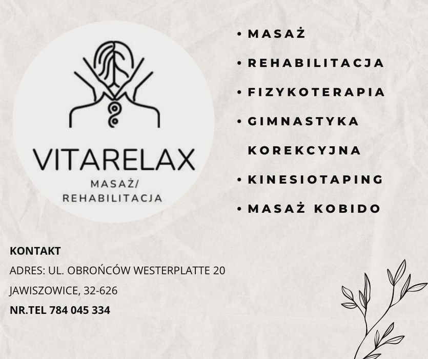 Rehabilitacja/ masaz