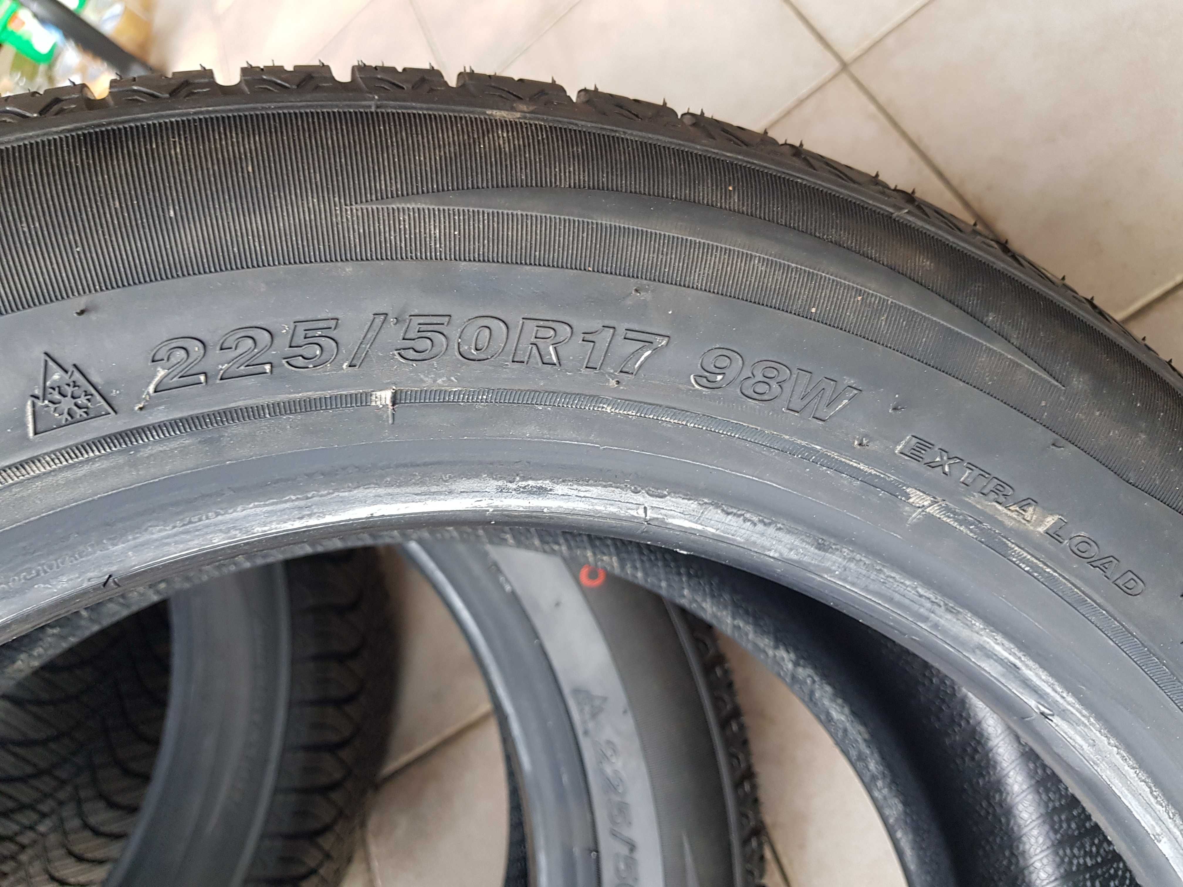 Opony Wielosezonowe Goodride 225/50/17 R17  7,5mm komplet 44 tydz 2024