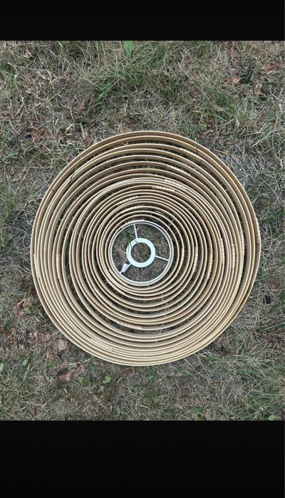 Klosz Ikea Ilsbo bambusowy 45 cm naturalny boho składany