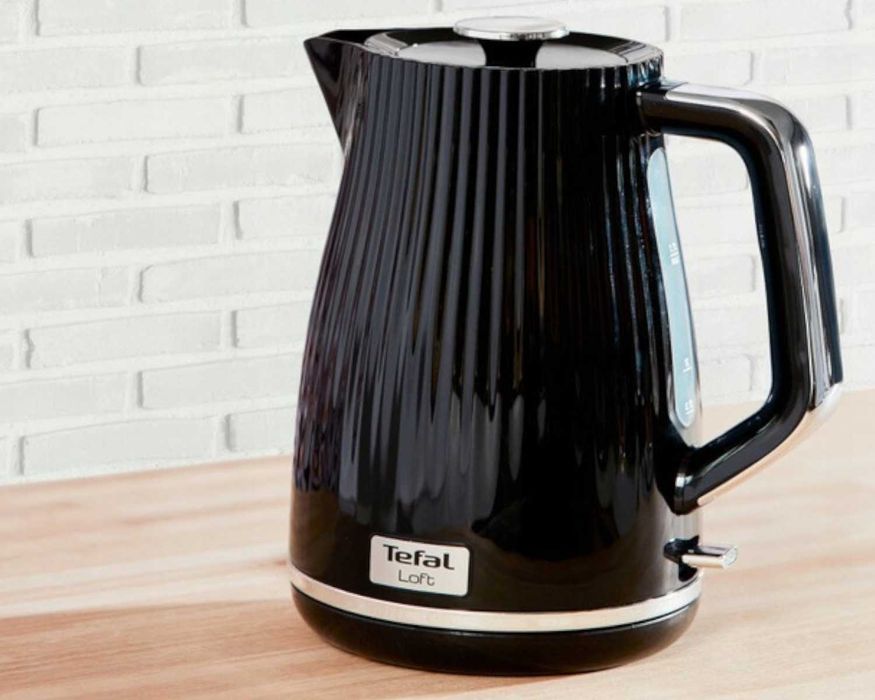 Czajnik Elektryczny Retro 2400W 1.7L Czarny FILTR Antywapienny 360°