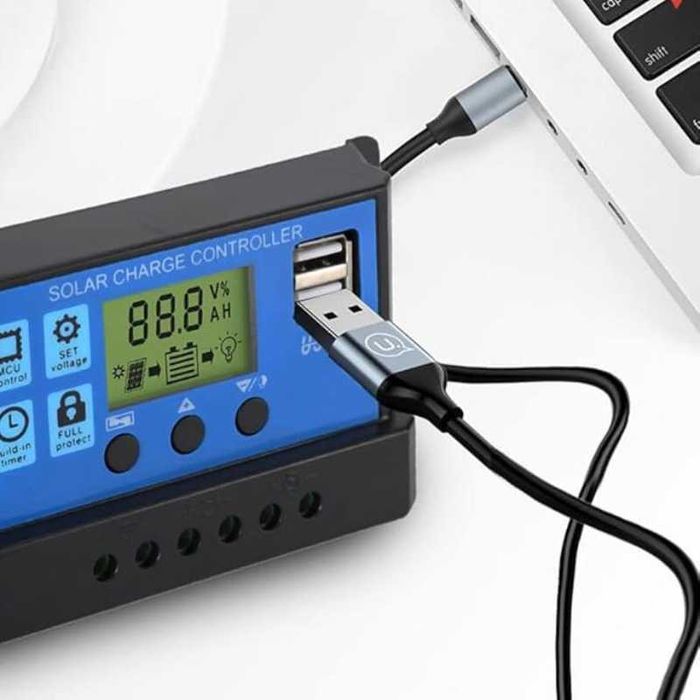 Controlador solar 12v  100w novo