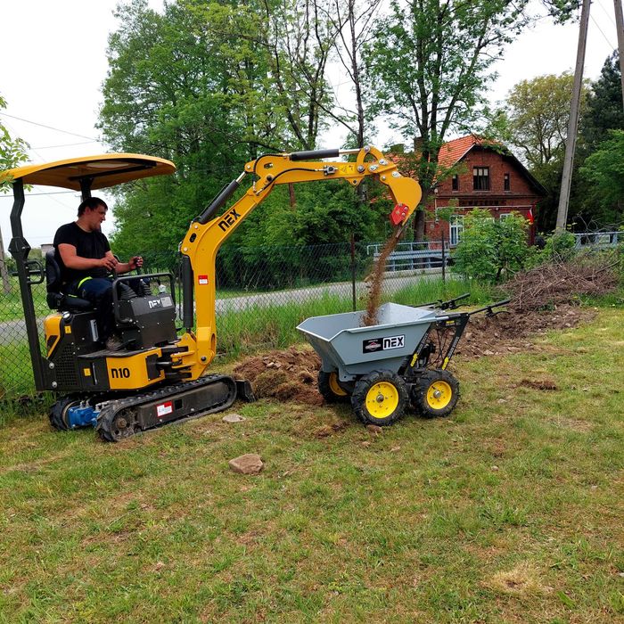 Wynajem/Minikoparka/ wozidło / zagęszczarki