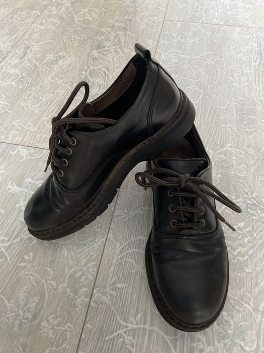 Massimo dutti кожаные туфли