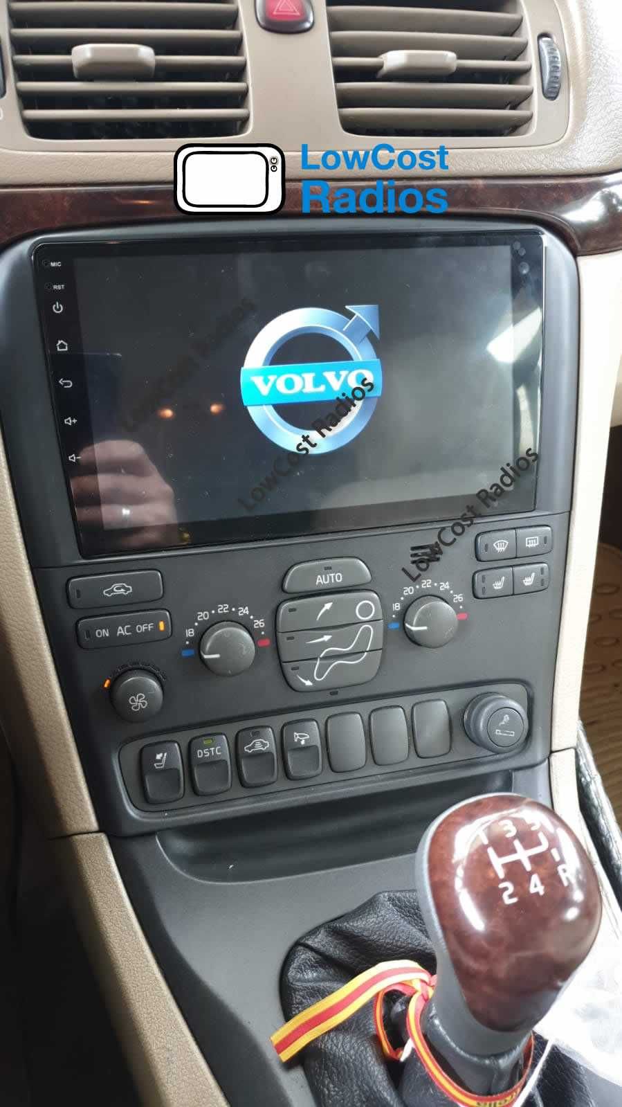 Auto Rádio 9' VOLVO S80 (2004 a 2006) | GPS ANDROID BT USB APPS WIFI