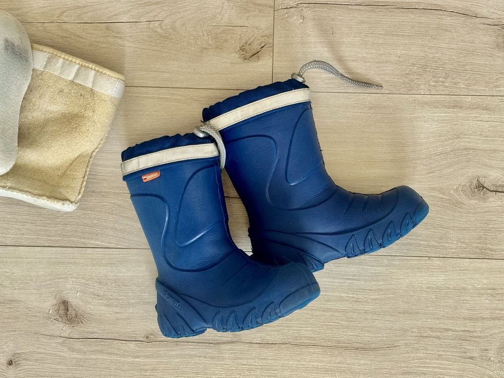 Детские резиновые сапоги Demar Mammut 28/29 синие