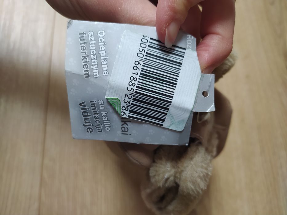 Buciki zimowe niechodki botki emu dla niemowlaka