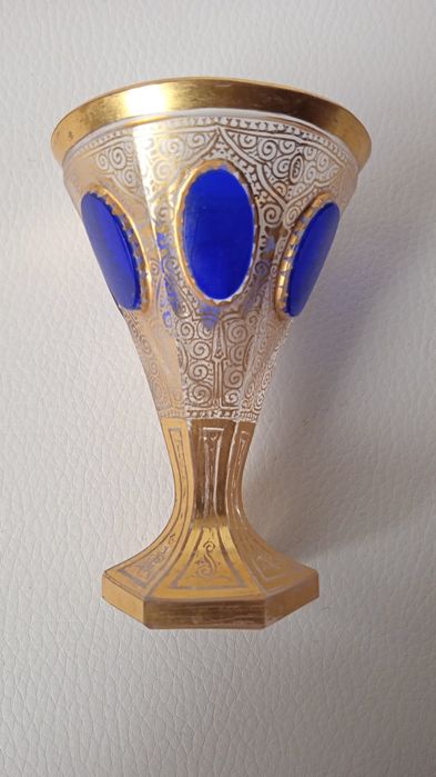 Рюмки хрустальные винтажные Богемия.