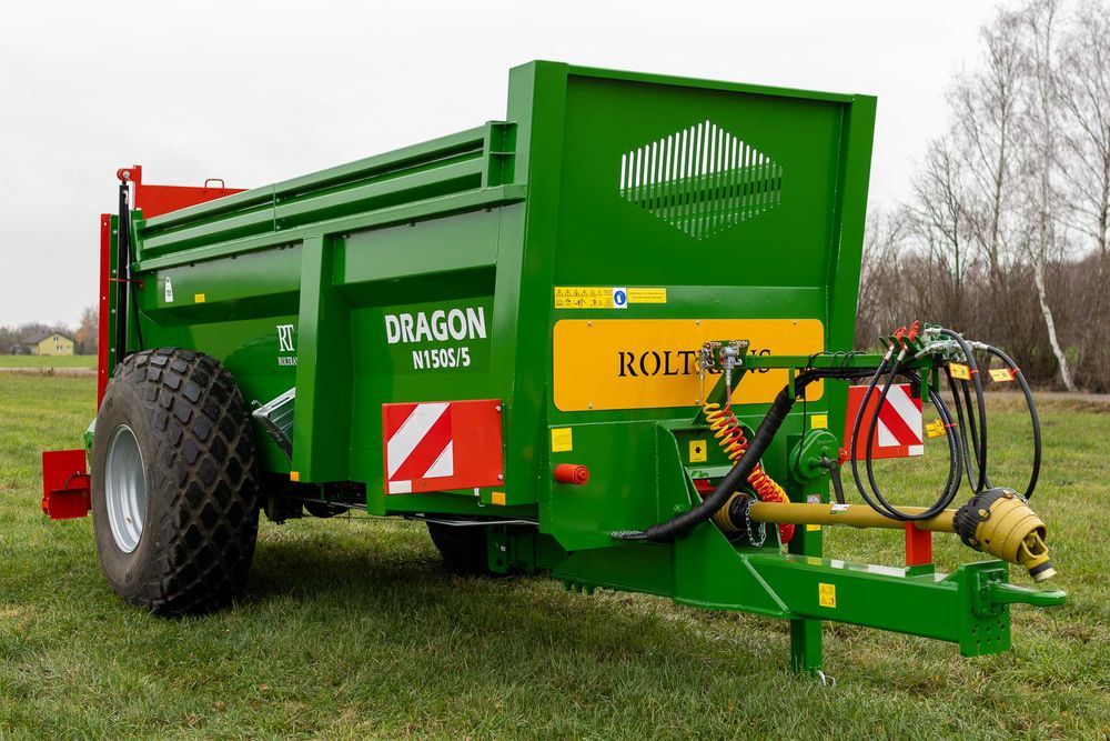 Rozrzutnik obornika N150S/5 DRAGON 10 ton - prosto od producenta!