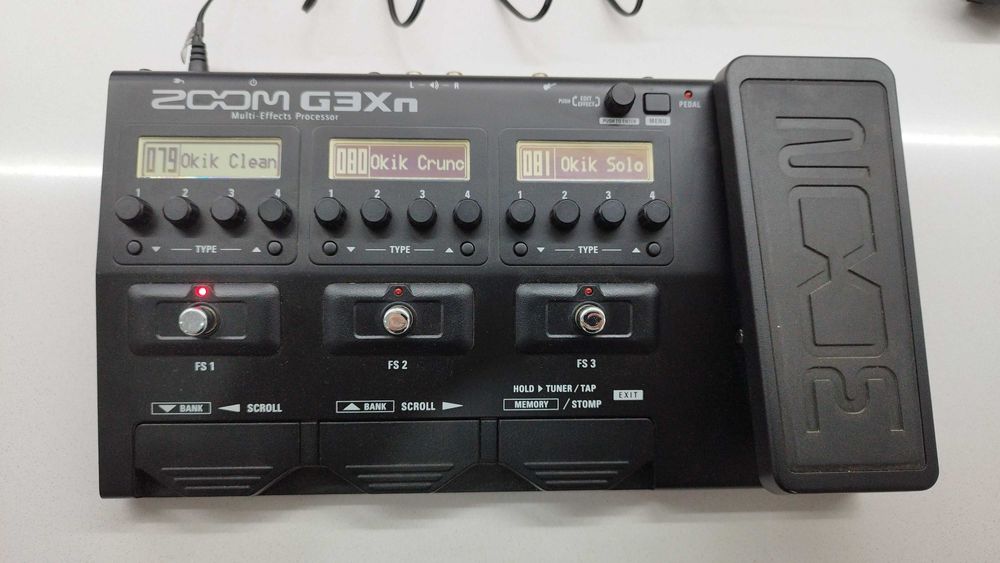 Zoom G3xn Pedaleira Multiefeitos Guitarra