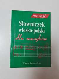 Słowniczek włosko-polski dla muzyków - Aleksandra Różycka
