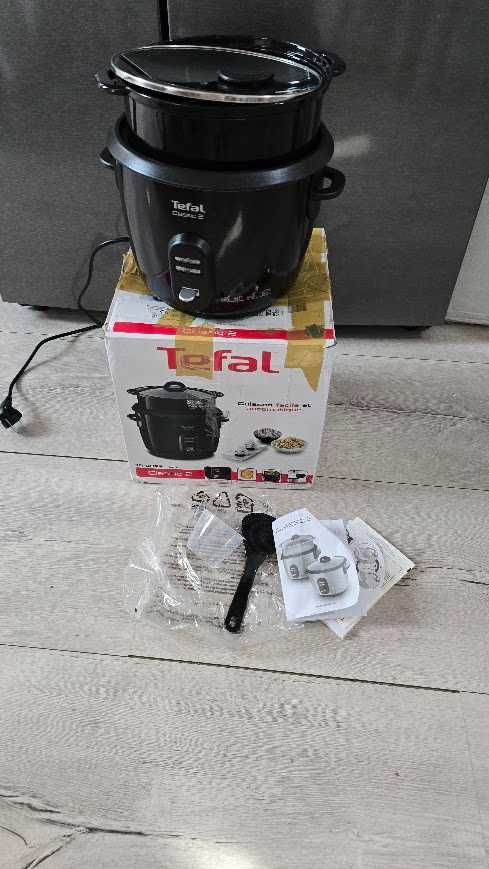 TEFAL szybkowar do ryżu Gotowanie na parze program utrzymania ciepła 5