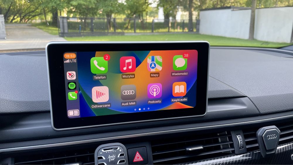 Apple CarPlay / Android Auto / Audi A3 A4 A5 A6 A7 Q5 Q7 2015-