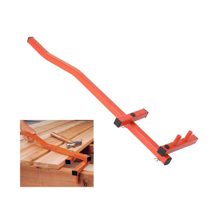 Narzędzie do prostowania wypaczonych desek tarasowych palet itd