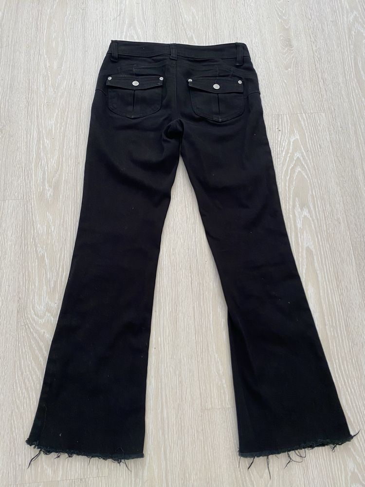 Flared jeans клеш джинси чорні
