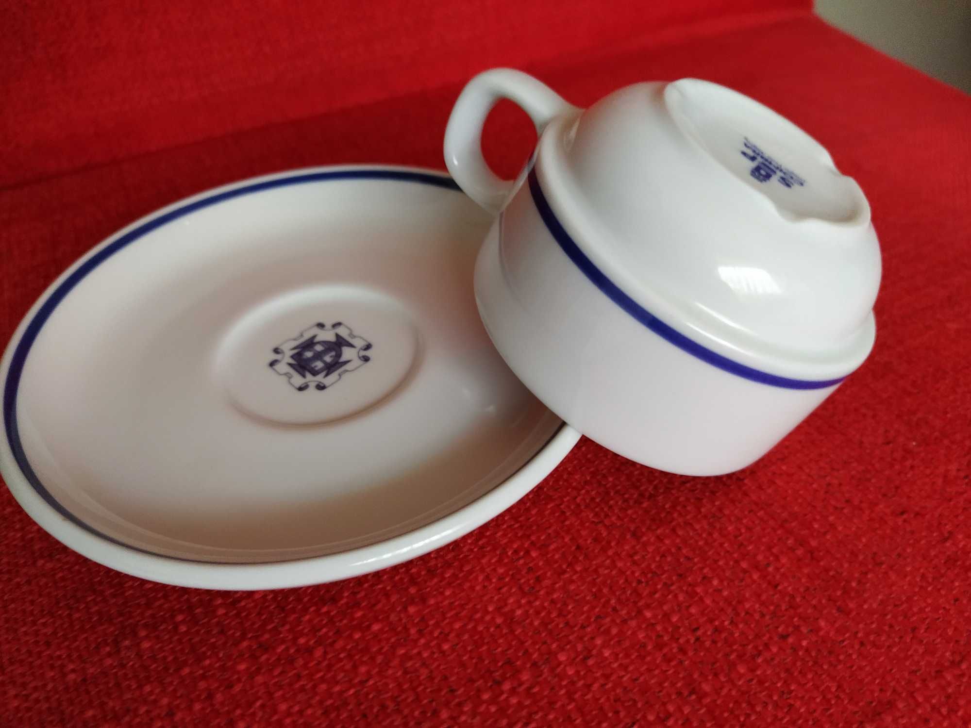 Chávena e pires porcelana SP Coimbra - Vista Alegre