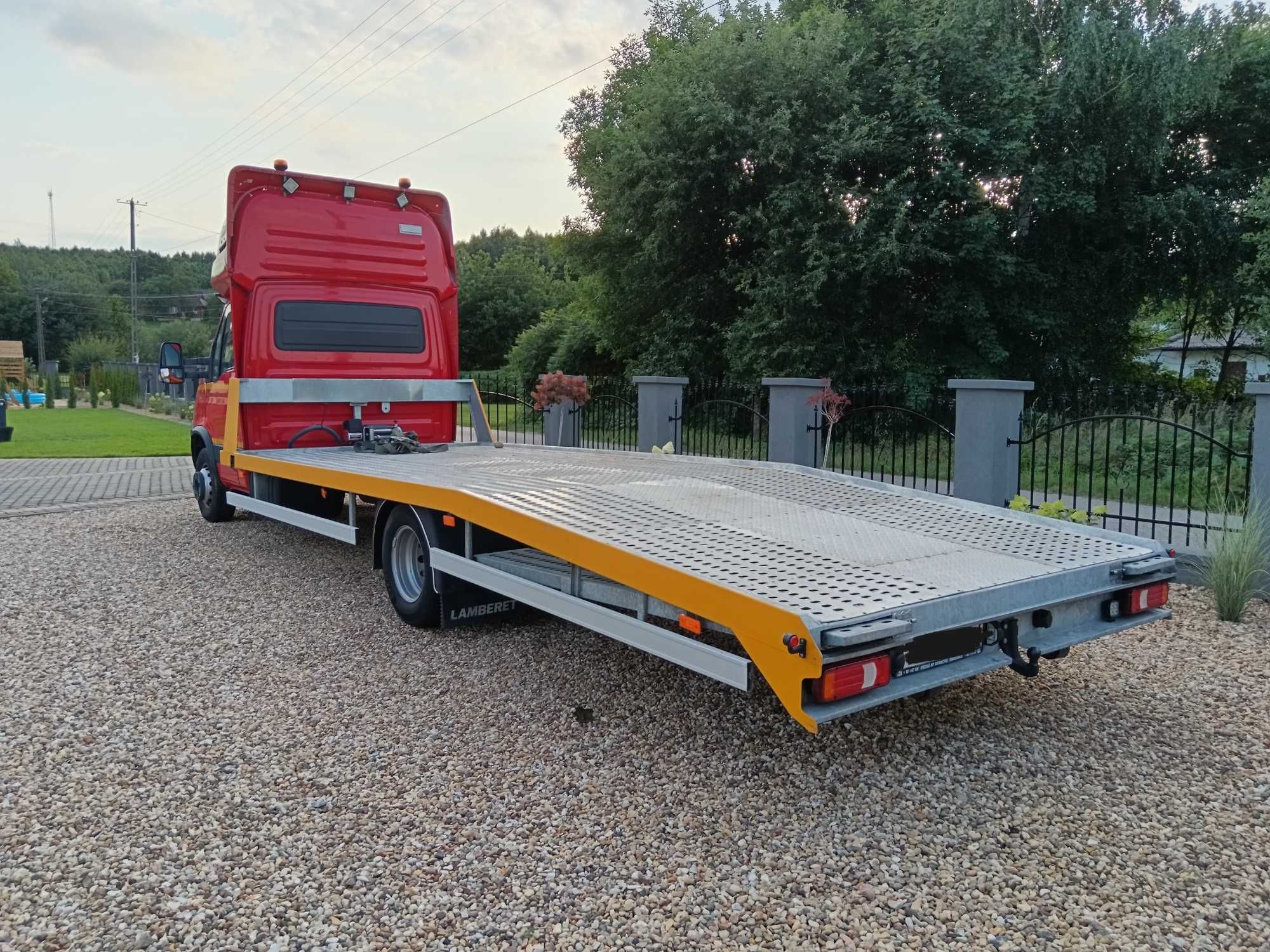 Iveco Daily 65c18 6.6m Autolaweta pomoc drogowa holownik 6.5t hak 3.5t