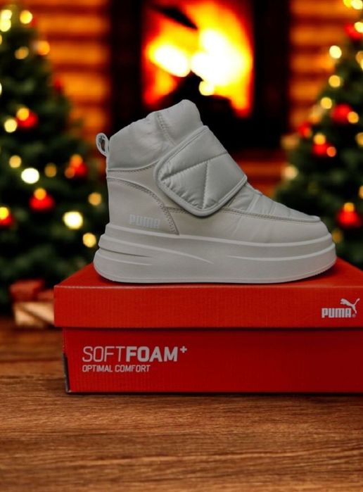 Жіночі зимові черевики Puma/женские ботинки пума/waterproof +7-21°С