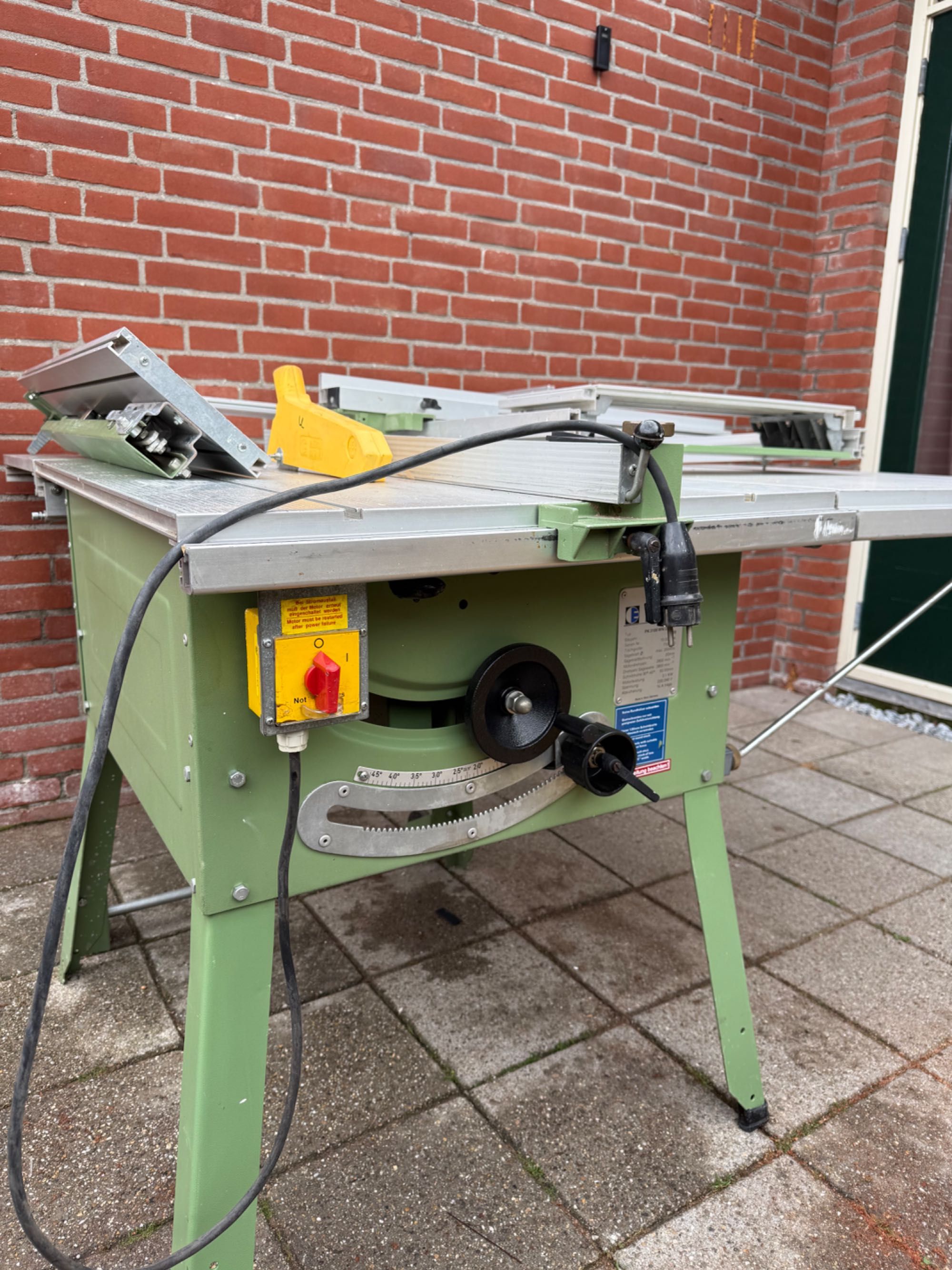 Elektra Beckum PK250 Piła Formatowa stołowa Krajzega