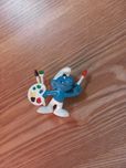 Smerf malarz figurka Bullyland. Smurfy