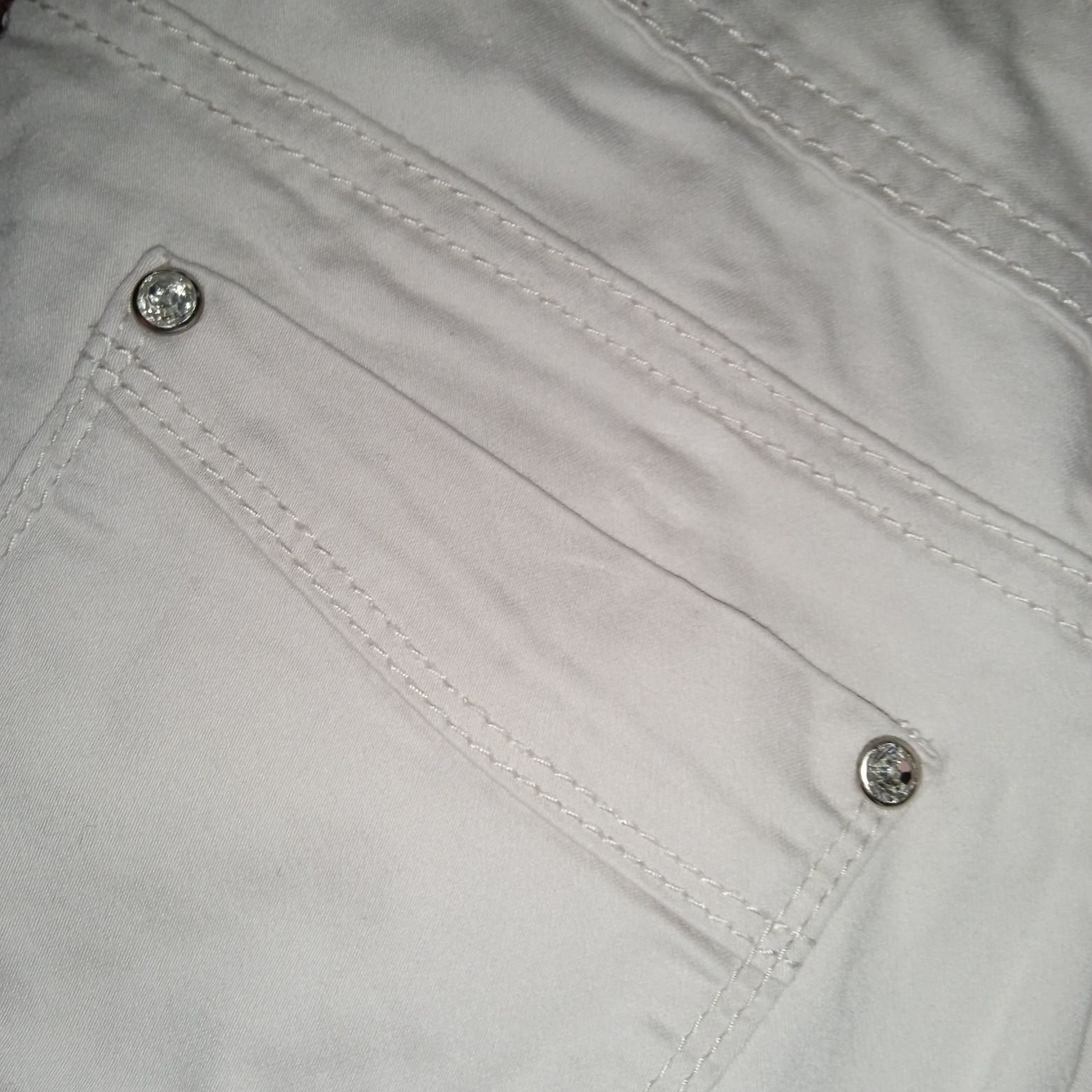 Костюм комплект джинсы брюки беж пиджак тройка