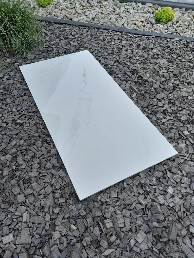 Gres Biały Marmur 60x120 Połysk Carrara