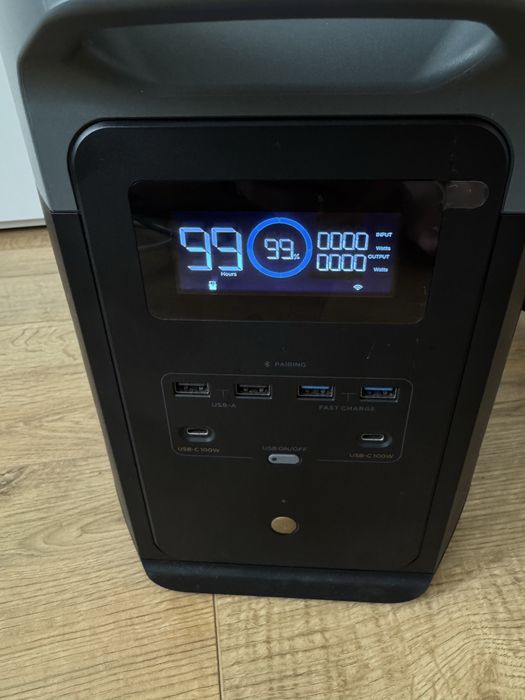 Ecoflow Delta 2 Max EU, повник комплект