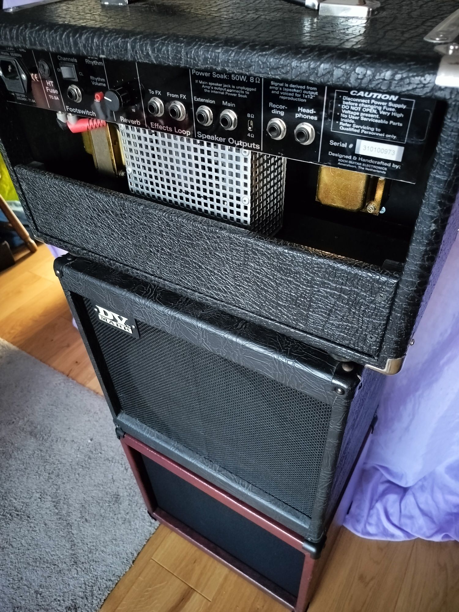 Lampowy wzmacniacz Koch Twintone 50W