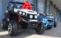 Dwuosobowe auto na akumulator Grand Buggy 4x45W JEEP na akumulator