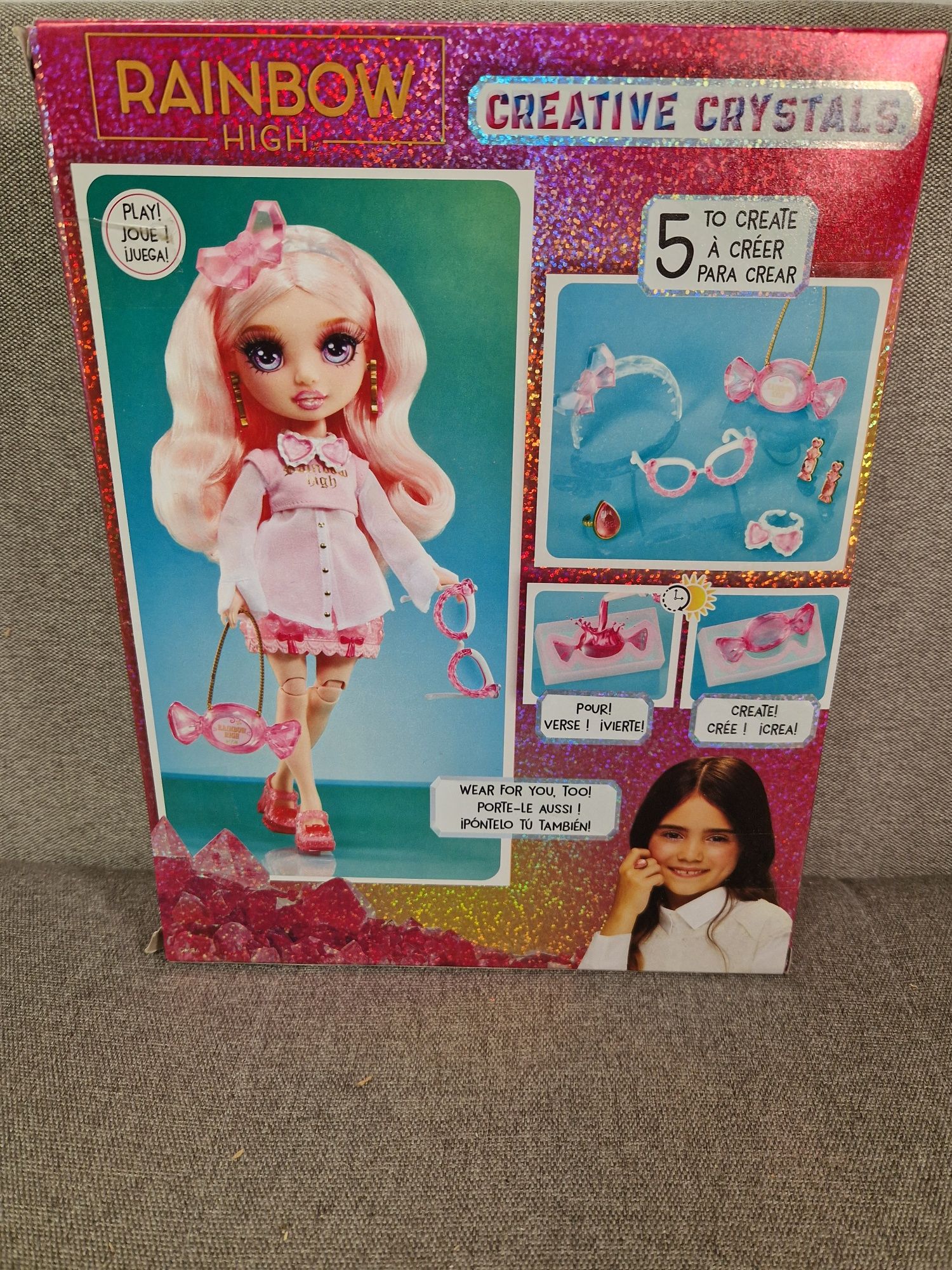 Лялька rainbow high crystal Bella Iris рейнбоу хай Белла Айріс кристал