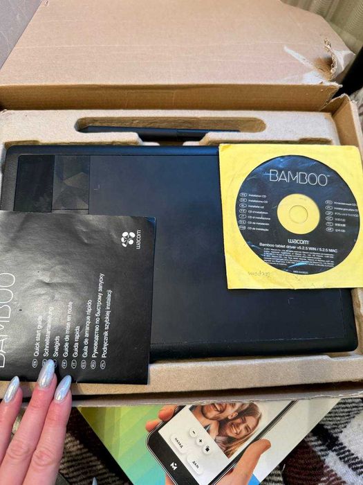 Графічний планшет Wacom Bamboo Pen&Touc CTH 470