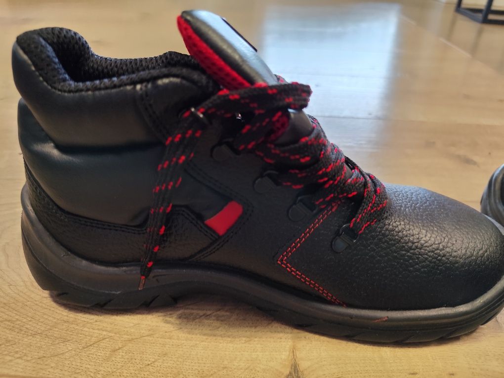 Buty ochronne MTS Pilot Up S3 SRC trzewiki robocze skóra podnosek nowe