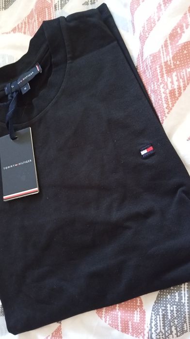 Koszulka t-shirt męska czarna Tommy L