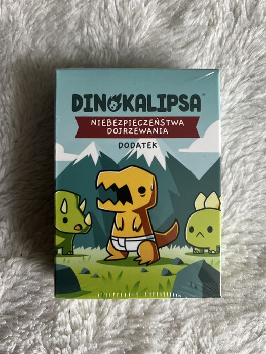 Dinokalipsa: Niebezpieczeństwa dojrzewania gra karciana nowe oryginaln