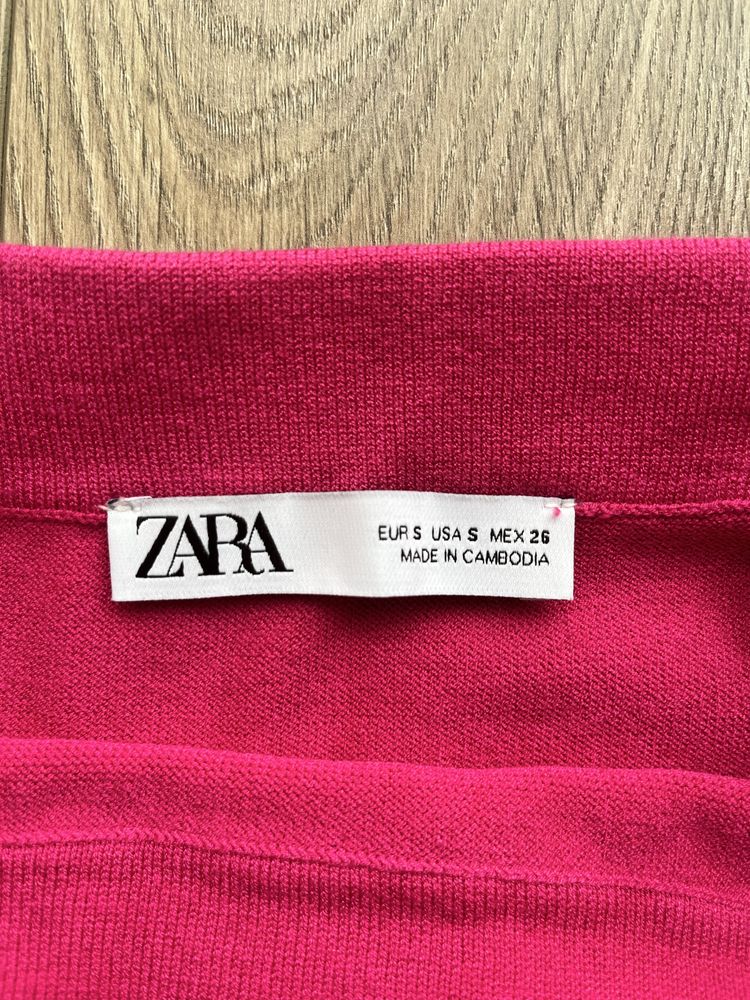 Рожева спідниця юбка олівець Zara
