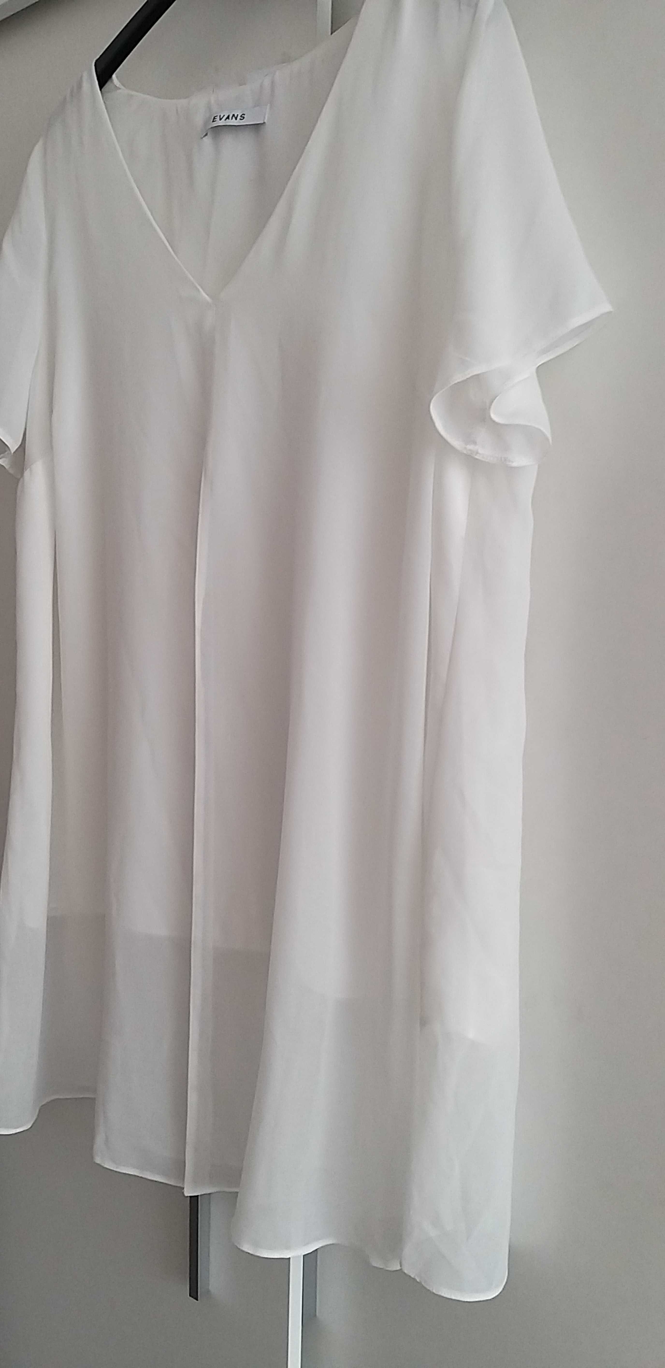 Elegancka bluzka tunika rozmiar 48 firmy Evans