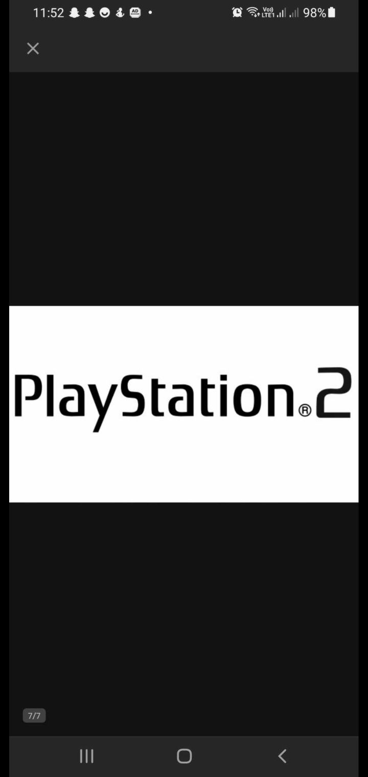 Kabel AV 3x CHINCH DO konsoliI SONY PS2/PS3