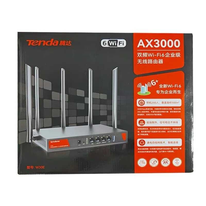 Tenda W30E AX3000, 3 WAN, USB, WiFi 6