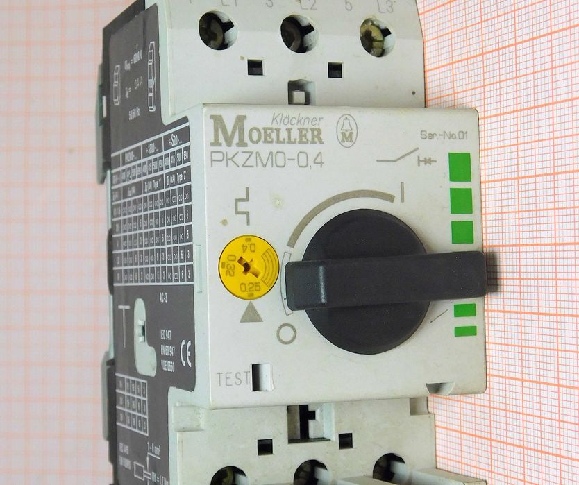Wyłącznik PKZM0 0,4 SE00 11 PKZ0 24V MOELLER [K17]