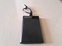 Dysk zewnętrzny przenośny TOSHIBA 750GB HDD USB prawie 1TB - testowany